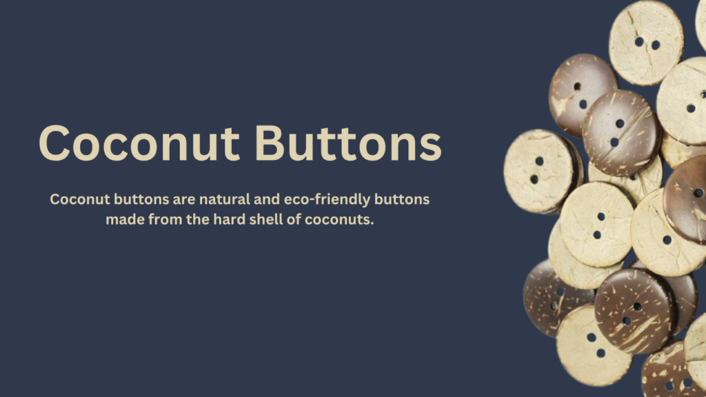 coconut buttons